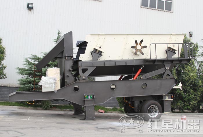 振動篩沙機還是可移動的好，流動作業隨時轉場