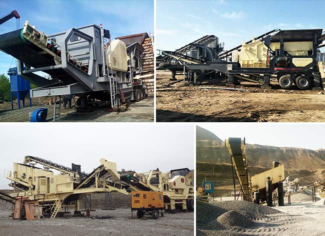 各種移動式礦渣粉碎機設備