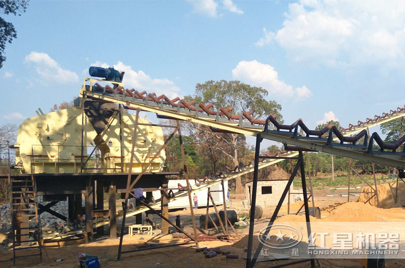 反擊式破碎機案例現場實拍