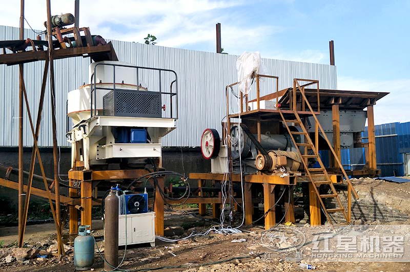 粘土砂生產現場