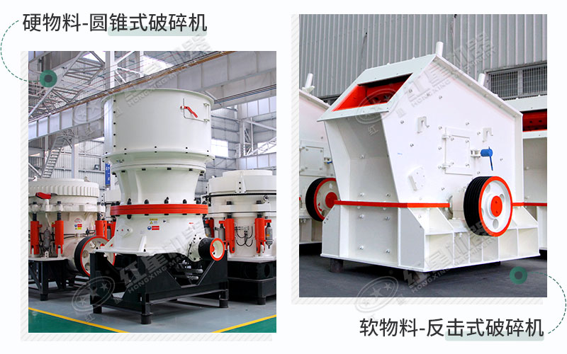 圓錐破碎機與反擊式破碎機展示 圓錐破碎機與反擊式破碎機展示