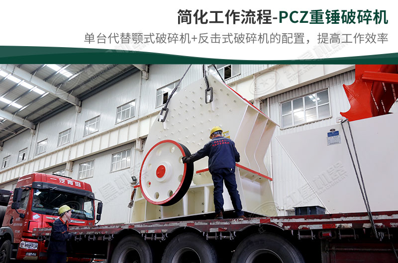 PCZ重錘破碎機發貨裝車