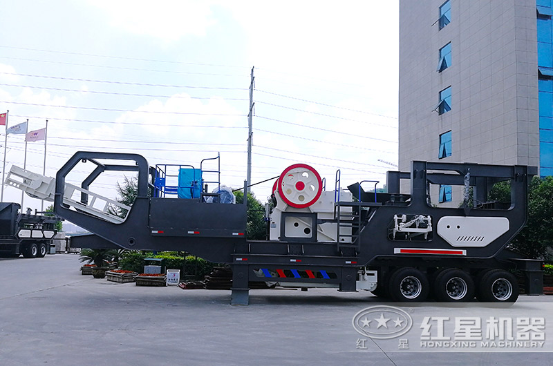 行走自如的移動顎破機(jī) 行走自如的移動顎破機(jī)