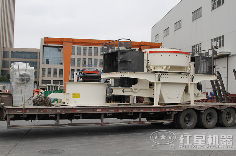 紅星石英砂制沙設備發往山東地區中