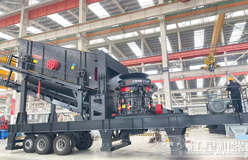 輪胎移動破碎機 輪胎移動破碎機