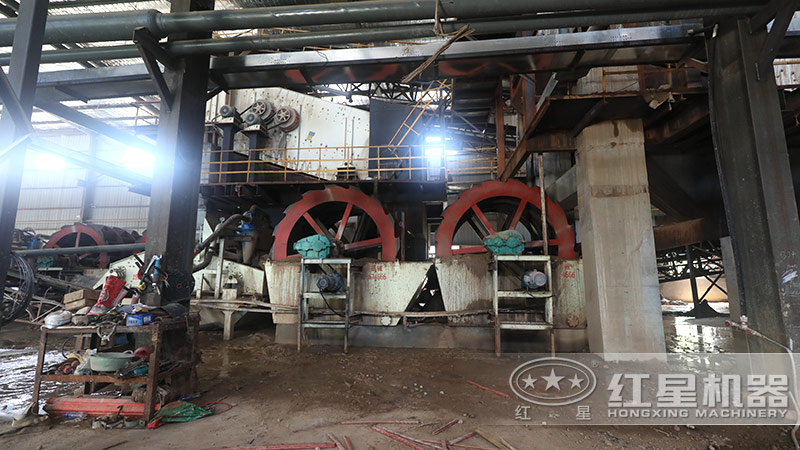 環保型輪斗洗沙機在砂石生產線必備 環保型輪斗洗沙機在砂石生產線必備